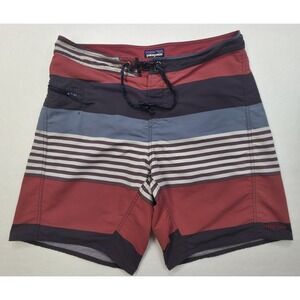 Patagonia Wavefarer Board Shorts Mens 34 Zip Pocket Swim Trunks‎